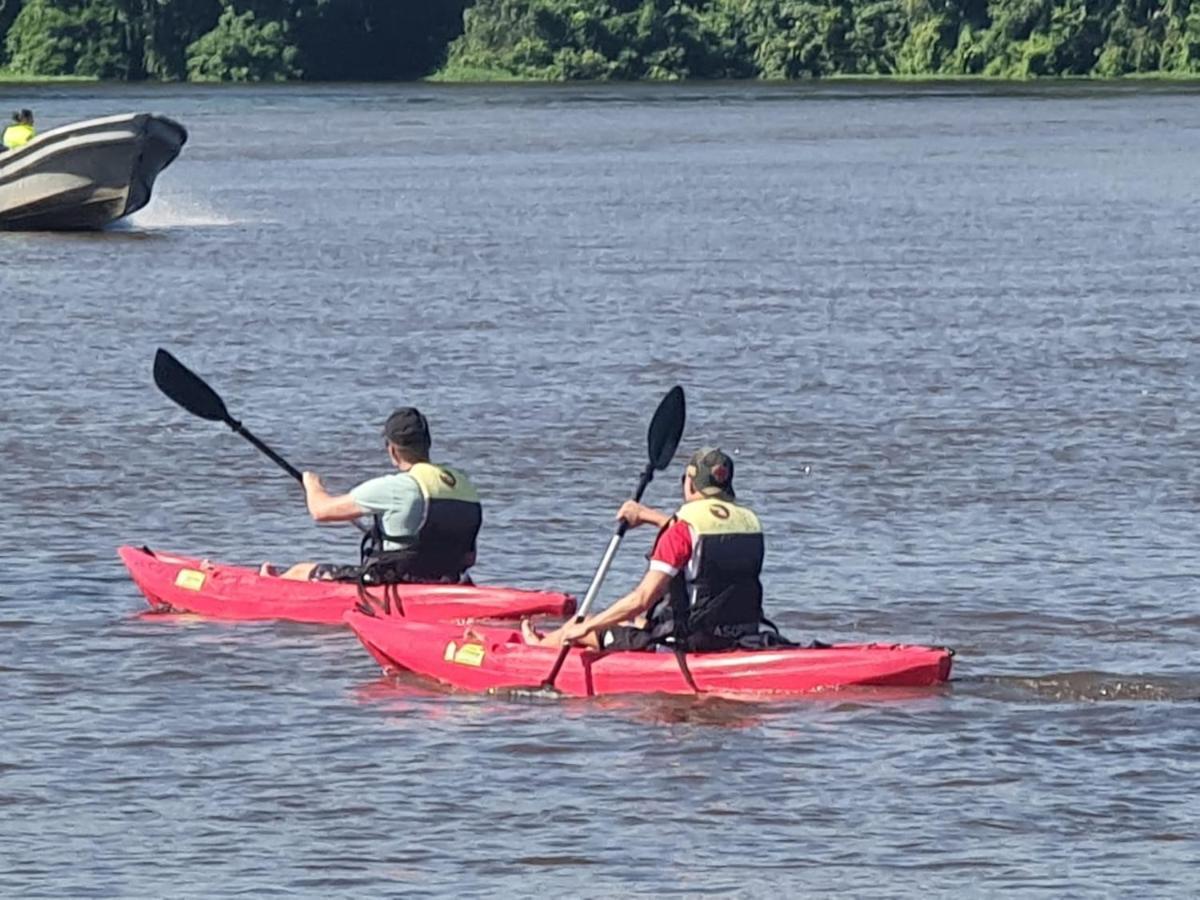 Cabinas El Muellecito Tortuguero Bagian luar foto