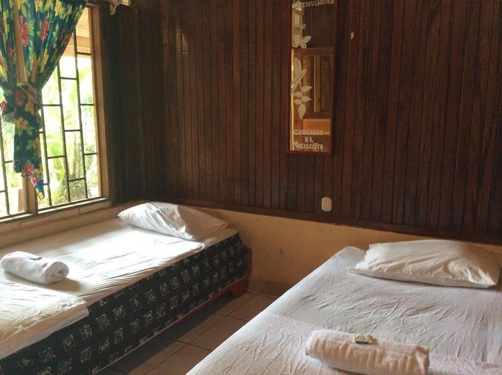 Cabinas El Muellecito Tortuguero Bagian luar foto